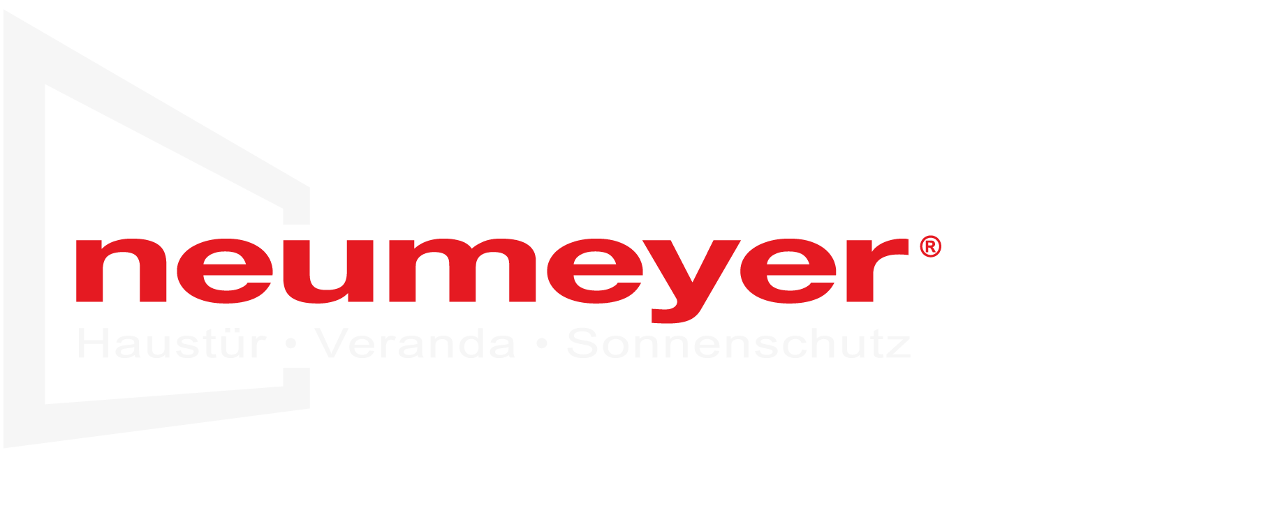 Logo Neumeyer mit Slogan in weiß