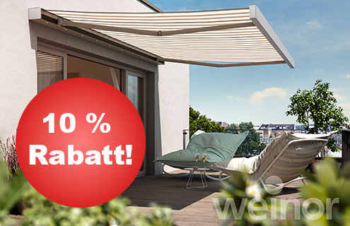 weinor Markise SMAILA mit 10 % Rabatt